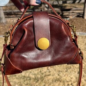 "Old Trend" Brand Gypsy Soul Leather Crossbody Bag For Women Brown